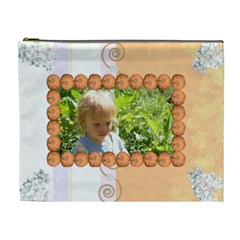 pumpkin frame extra large cosmetic bag - Cosmetic Bag (XL)