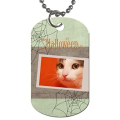 halloween - Dog Tag (One Side)