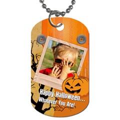 halloween - Dog Tag (One Side)