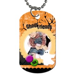 halloween - Dog Tag (One Side)