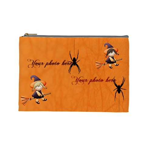 Halloween Cosmetic Bag (l) By Elena Petrova Front