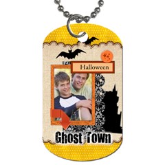 halloween - Dog Tag (One Side)