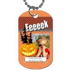 halloween - Dog Tag (One Side)