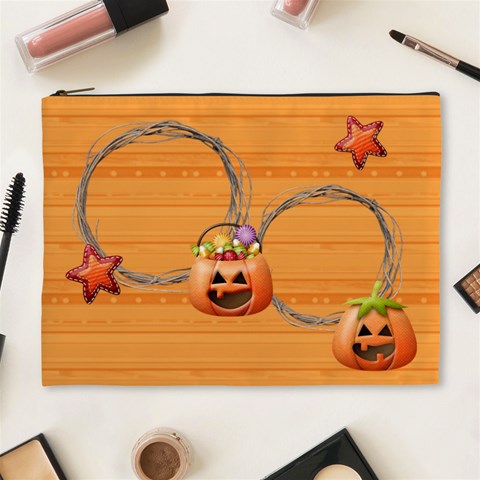 Halloween Cosmetic Bag (xl) By Elena Petrova Front