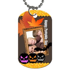 halloween - Dog Tag (One Side)