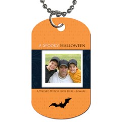 halloween - Dog Tag (One Side)