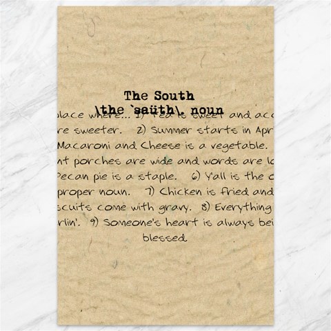 The South By Theresa Reaves 11.88 x17.36  Canvas - 1