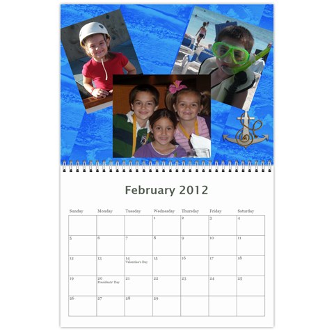 Calendar 2012 By Janet Andreasen Feb 2012