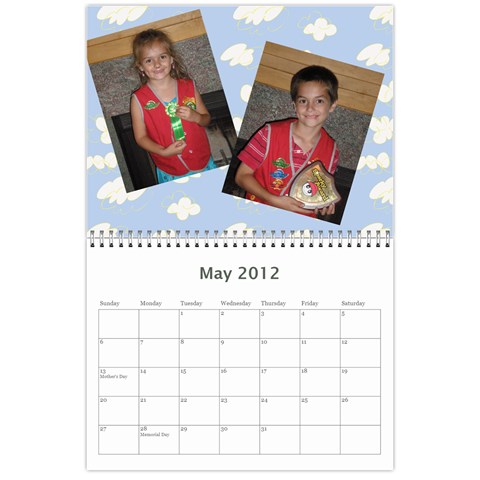 Calendar 2012 By Janet Andreasen May 2012