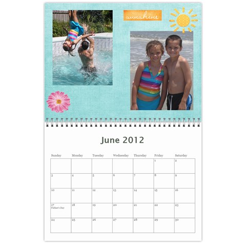 Calendar 2012 By Janet Andreasen Jun 2012