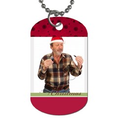 christmas - Dog Tag (One Side)