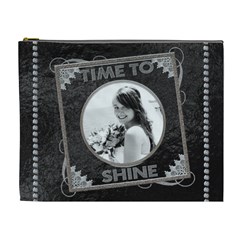 Time to Shine XL Cosmetic Bag (7 styles) - Cosmetic Bag (XL)