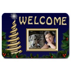 Welcome Christmas Large Door Mat