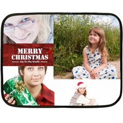 christmas - Two Sides Fleece Blanket (Mini)