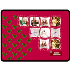 xmas - Fleece Blanket (Large)