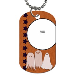 Ghost Tag by Amanda Bunn - Dog Tag (One Side)