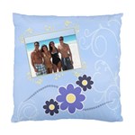 Serenity Blue Cushion Case (2xSides) - Standard Cushion Case (Two Sides)