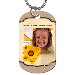 Friendship - Dog Tag (One Side)