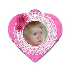 My Little Princess Heart Dog Tag