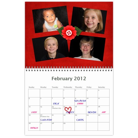 New Calendar Mom By Julie Severin Feb 2012
