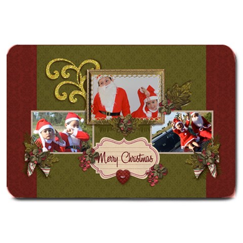 Large Doormat: Merry Christmas By Jennyl 30 x20  Door Mat