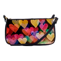 Big Hearts bag - Shoulder Clutch Bag