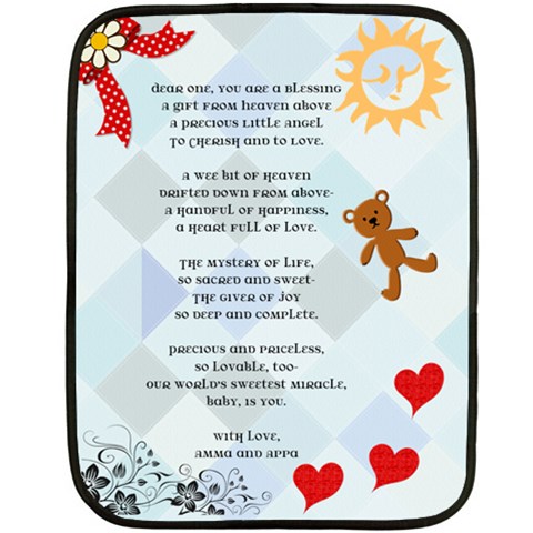 Babyfleece By Priya 35 x27  Blanket