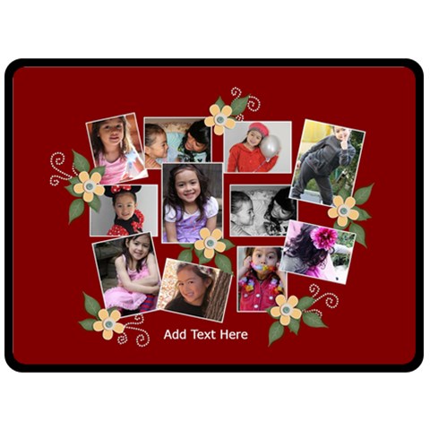 Xl Fleece Blanket: Sweet Girl By Jennyl 80 x60  Blanket Front