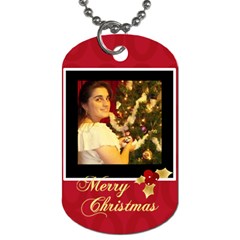 xmas - Dog Tag (One Side)