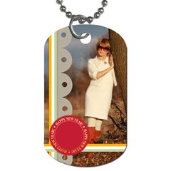 xmas - Dog Tag (One Side)