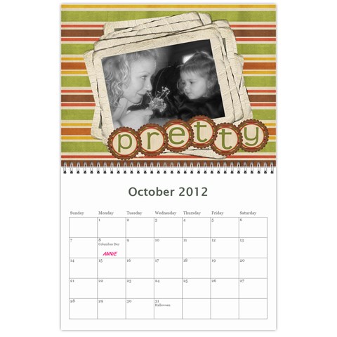 Edited Calendar For Mom By Julie Severin Oct 2012