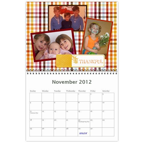 Edited Calendar For Mom By Julie Severin Nov 2012