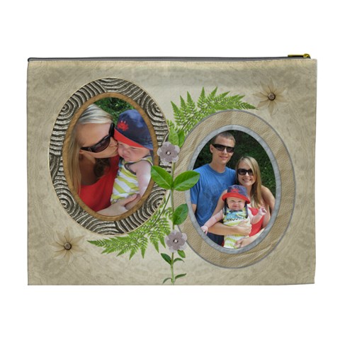 Natural Design Xl Cosmetic Bag By Lil Back