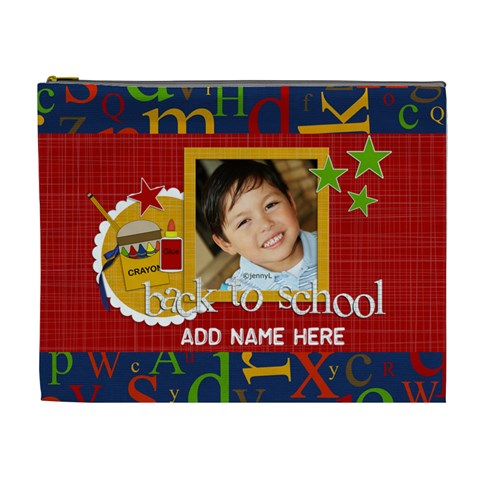 Cosmetic Bag (xl) Front