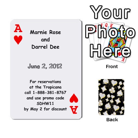 Ace The Vegas One By Jamie Front - HeartA