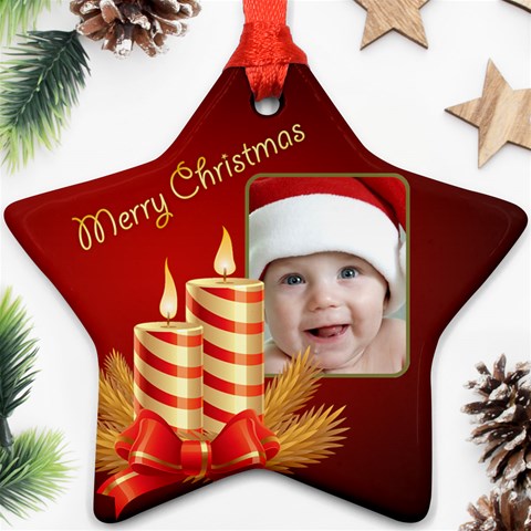 My Little Star Ornament (2 Sided) By Deborah Front