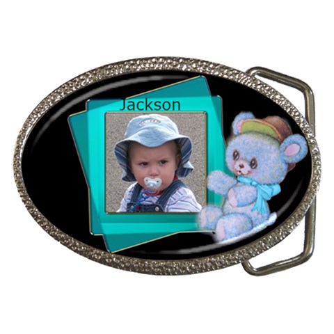 Baby Boy Belt Buckle By Deborah Front