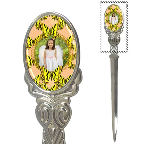 Yellow Butterfly Letter Opener By Kim Blair Front
