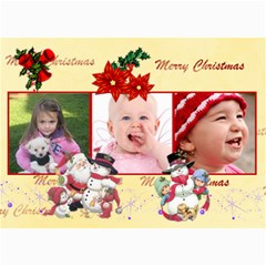 Christmas 2011 5x7 Photo Cards (x10)  - 5  x 7  Photo Cards