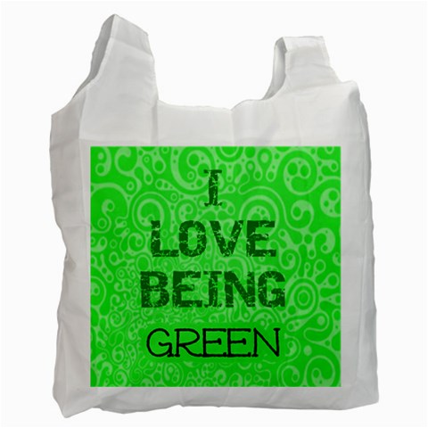 I Love Being Green By Patricia W Front