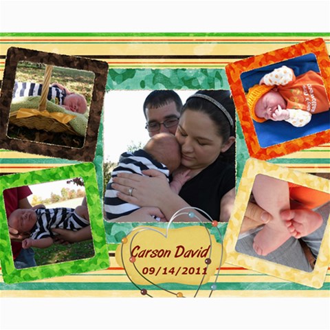Carson Collage By Christina Nadeau 10 x8  Print - 1