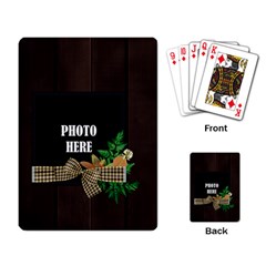 Crossing Winter Playing Cards 2 - Playing Cards Single Design (Rectangle)