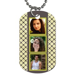 6 Frame dog tag (2 sided) - Dog Tag (Two Sides)