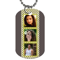 6 Frame dog tag 2 (2 sided) - Dog Tag (Two Sides)