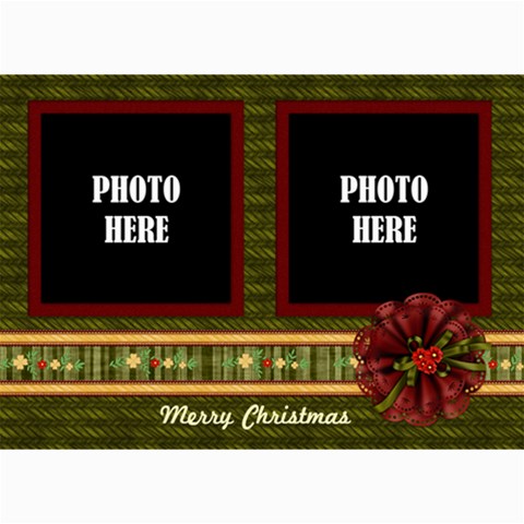 Old World Christmas Card 3 By Lisa Minor 7 x5  Photo Card - 2
