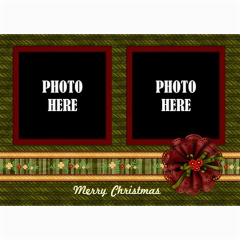 Old World Christmas Card 3 By Lisa Minor 7 x5  Photo Card - 4