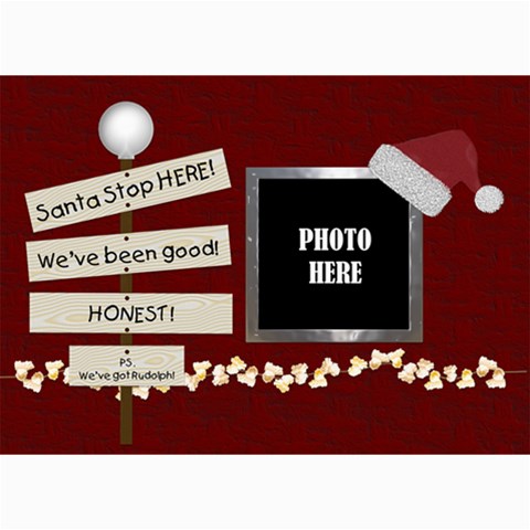 Christmas Card 1 By Lisa Minor 7 x5  Photo Card - 1
