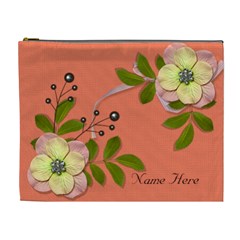 XL Cosmetic Case: Big Flowers6 - Cosmetic Bag (XL)