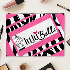 pink zebra - Cosmetic Bag (XL)