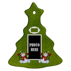 Five Little Snowmen Tree Ornament 1 - Ornament (Christmas Tree) 
